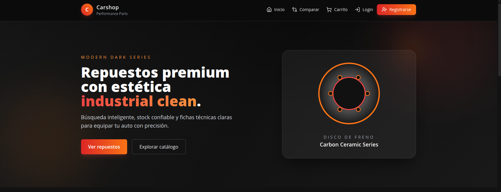 CarShop - Tienda de Repuestos