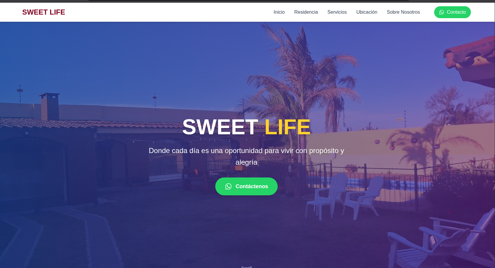 Sweet Life - Residencia para Adultos